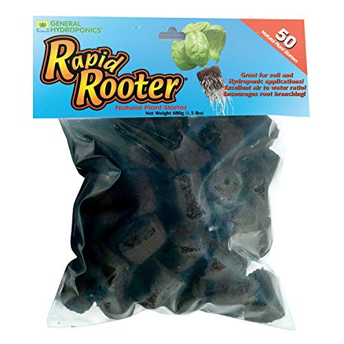 General Hydroponics Rapid Rooter - Reliable Starter Plug for Seeds or Cuttings