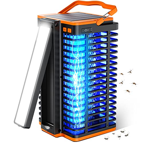 Versatile Solar Bug Zapper with Reading Lamp