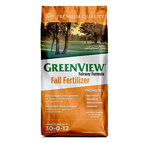 Greenview Fall Fertilizer - 45 lb - Covers 15,000 sq. ft.