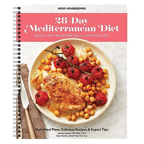 The 28-Day Mediterranean Cookbook: Delicious Recipes and Healthy Meal Plans