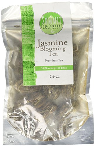 Summit Tea Jasmine Blooming Tea - 10 Hand Crafted Flowering Tea Balls