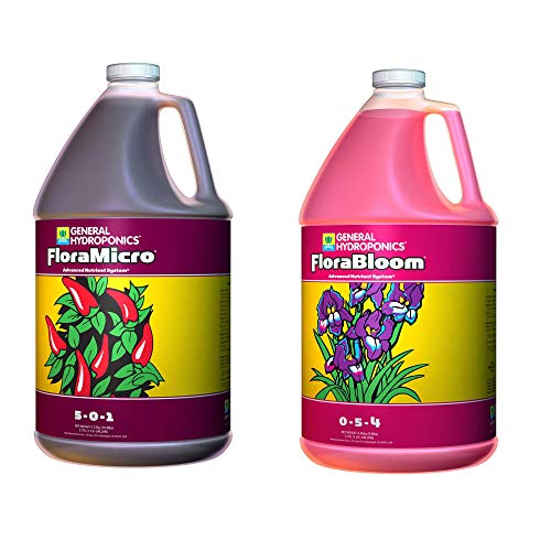 FloraMicro and FloraBloom Liquid Plant Grow Formula