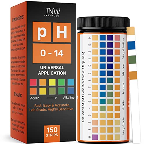 Versatile pH Test Strips for Gardening - Test, Monitor, and Achieve pH Balance