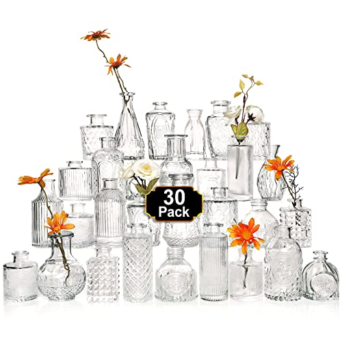 Arme Vintage Glass Bud Vase Set