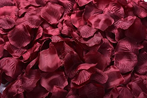 Silk Rose Petals Wedding Flower Decoration