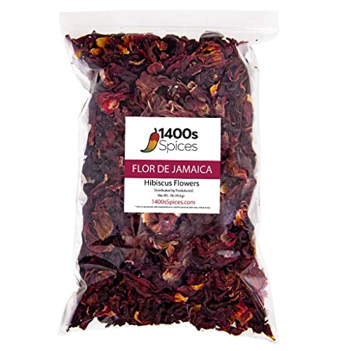 Dried Hibiscus Flowers for Tea and Mexican Agua Fresca