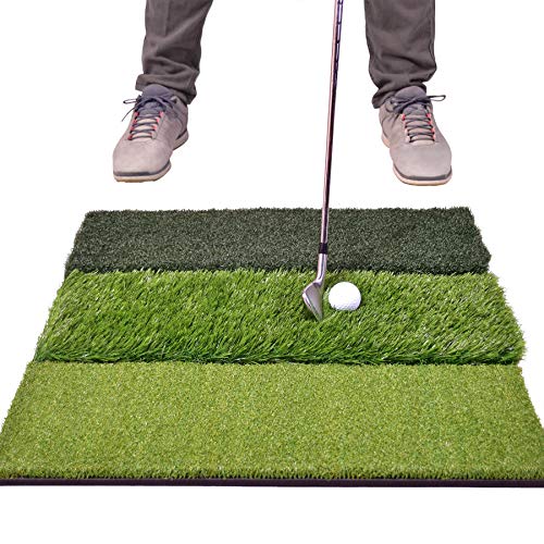 GoSports Tri-Turf XL Golf Practice Hitting Mat Summary