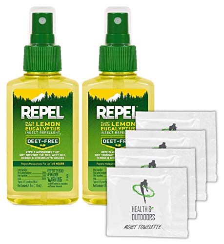 Repel Lemon Eucalyptus Insect Repellent with Towelettes
