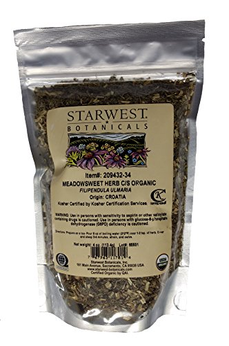 Meadowsweet Herb C/S - Certified Organic and Versatile