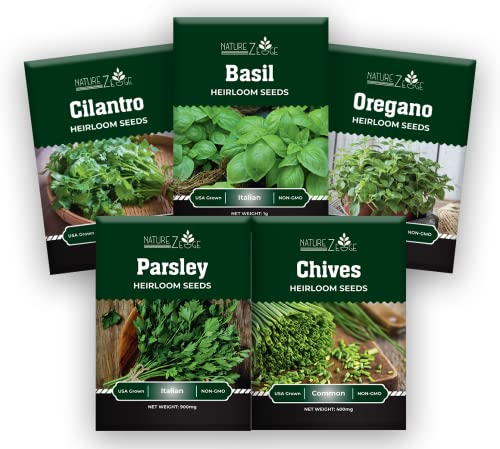 5 Herb Seeds Variety Kit