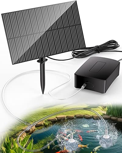 Biling Solar Pond Aerator with Battery Backup