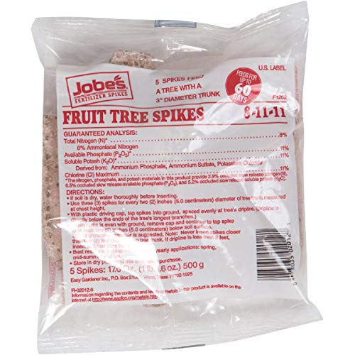 Jobes Fertilizer Fruit Tree Spikes 17.6 OZ (500g)