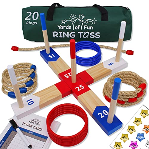 Yards of Fun Ring Toss Game for Family and Kids
