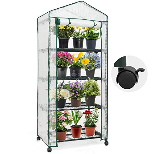 EAGLE PEAK 28'' x 19'' x 67'' Mini Greenhouse