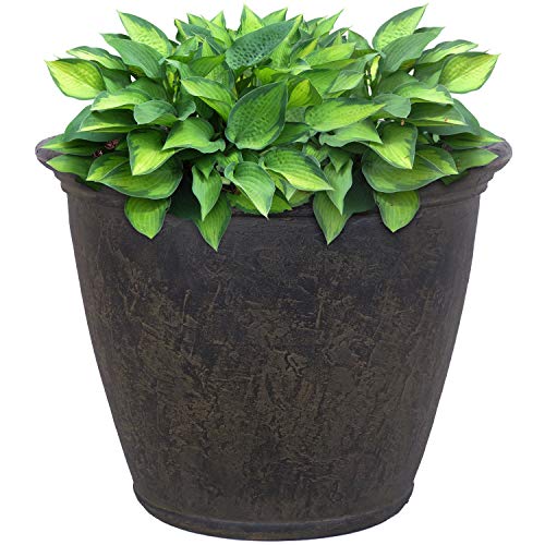 Sunnydaze Anjelica 24-Inch Diameter Planter