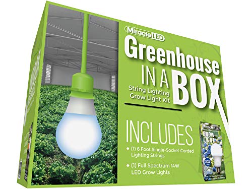 Miracle LED Greenhouse Grow Kit for Indoor Plants