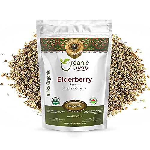 Organic Way Elderberry Flower Herbal Tea