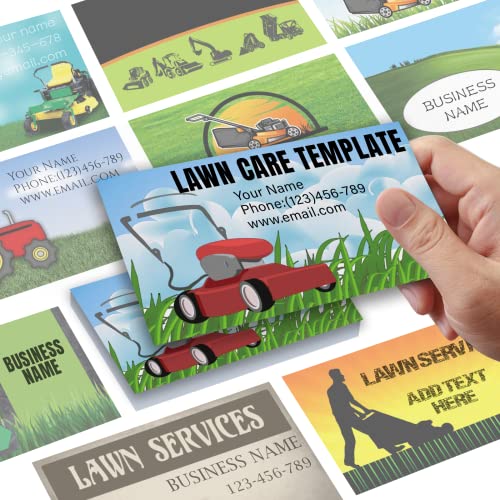 Customizable Landscaping Services Business Cards