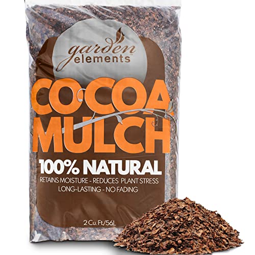 Natural Cocoa Bean Shell Mulch for Gardens