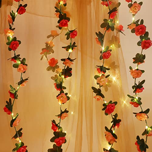 Rose Vine Fairy String Lights