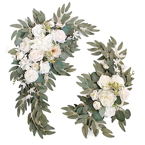 Realistic Artificial Wedding Arch Flowers Kit