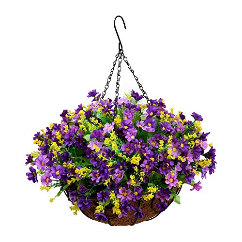 Homsunny Artificial Hanging Flowers