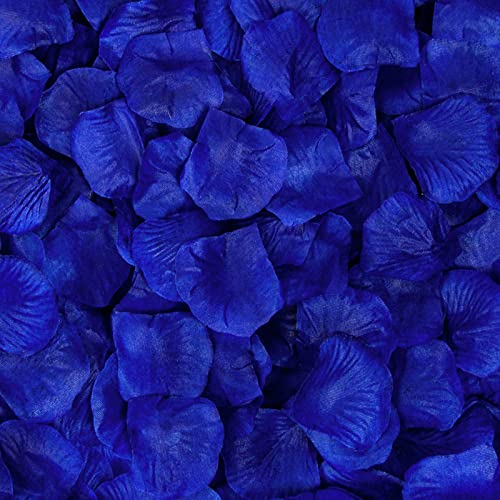 Blue Rose Petals for Romantic Night Decor