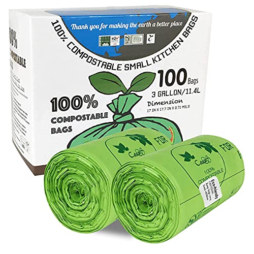 CACUS 100% Compostable Trash Bags