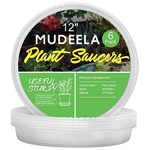 MUDEELA Plant Saucer 6 Pack