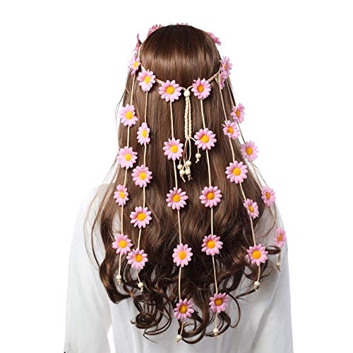 AWAYTR Flower Hippie Headband
