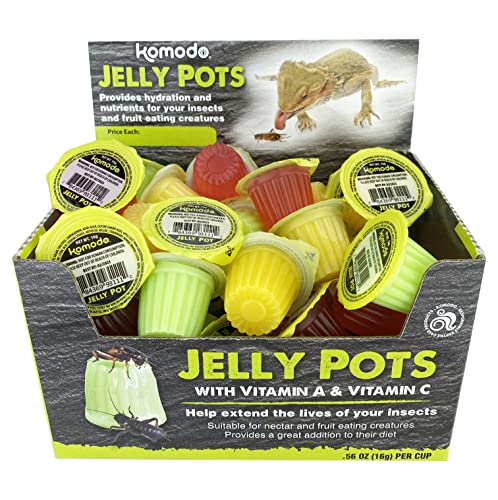 Komodo Jelly Pots Mixed Fruit Flavor Insect Food