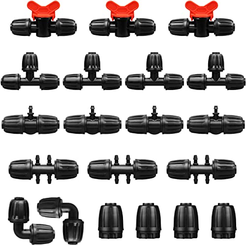 Drip Irrigation Fittings Kit - 20 Pcs