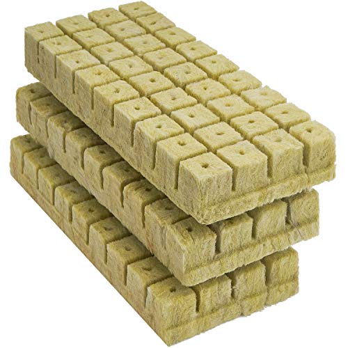 BIOMAND 1.2” Rockwool Starter Plugs - Convenient and Effective Hydroponic Gardening Solution