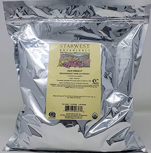 Organic Meadowsweet Herb - 1lb