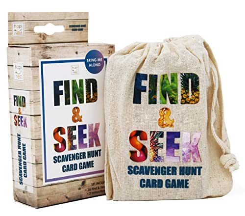 Hapinest Find and Seek Scavenger Hunt Game for Kids