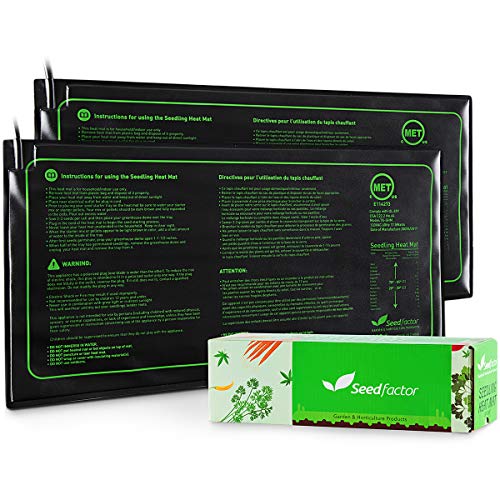 MET Certified 2 Pack Seedling Heat Mat