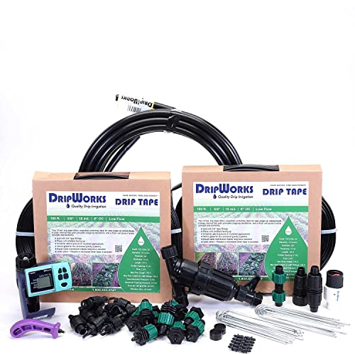 Automated Drip Tape Irrigation Kit for Row Crops