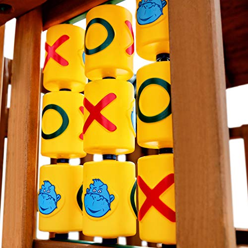 Gorilla Playsets Tic Tac Toe Spinner Activity Panel