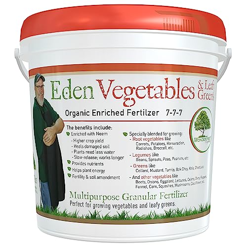 Organic Enriched Fertilizer for Healthy Plant Growth - Eden Vegetables & Leafy Greens