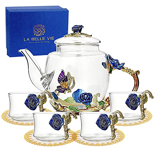 Pretty Glass Tea Sets for Women