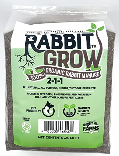 Rabbit Hill Farms Rabbit Grow - Rabbit Manure