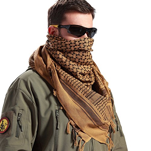 FREE SOLDIER Military Shemagh Tactical Desert Keffiyeh Scarf - Versatile and Stylish