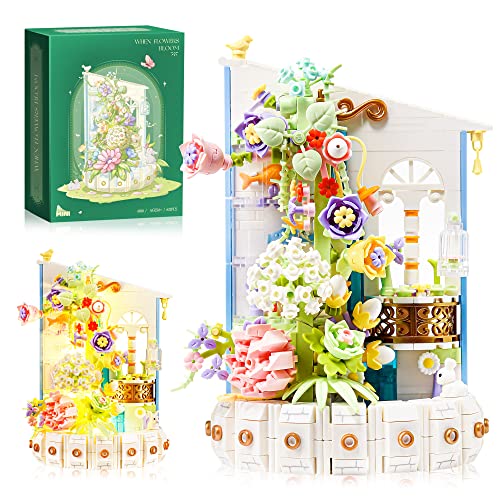 HIGH GODO Flower House Building Set