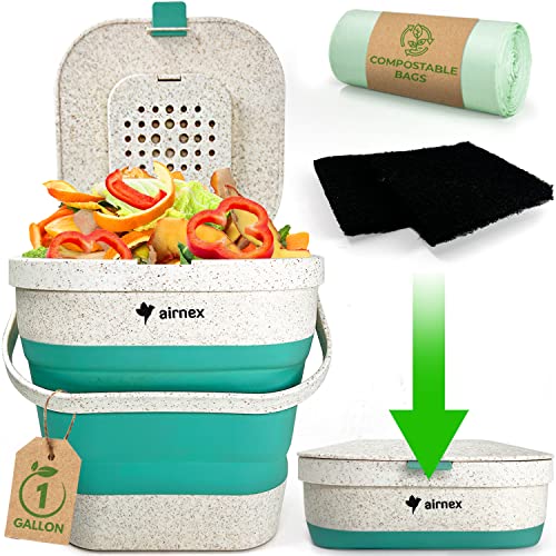 AIRNEX Countertop Compost Bin