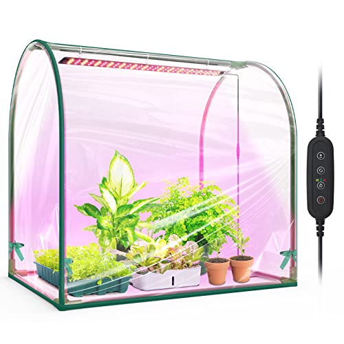 Bstrip Indoor Mini Greenhouse with Grow Light