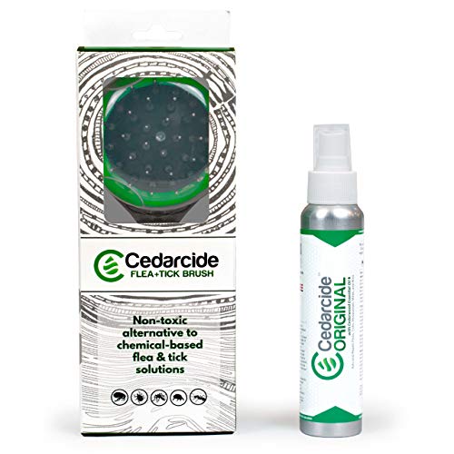 Cedarcide Flea + Tick Pet Brush (4 oz Pack)