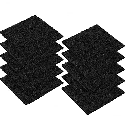 10 Pack Square Compost Bin Filters - Spare Activated Carbon Filter Sheets