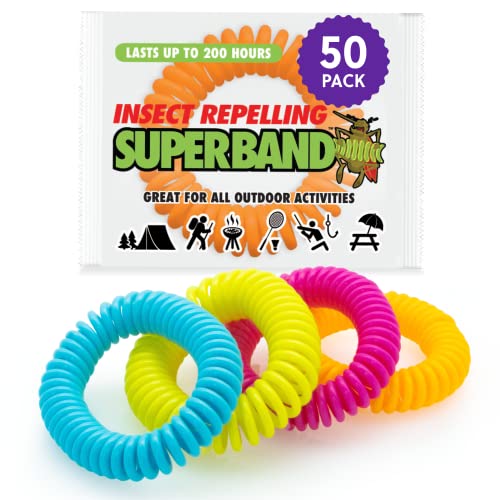 Superband Mosquito Repellent Bracelets for Adults & Kids