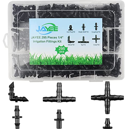 295 Pcs Drip Irrigation Fittings Kit