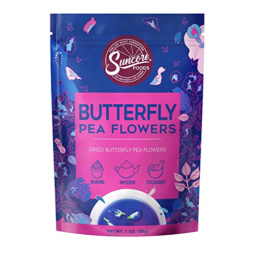 Suncore Foods Butterfly Pea Flowers Bloom